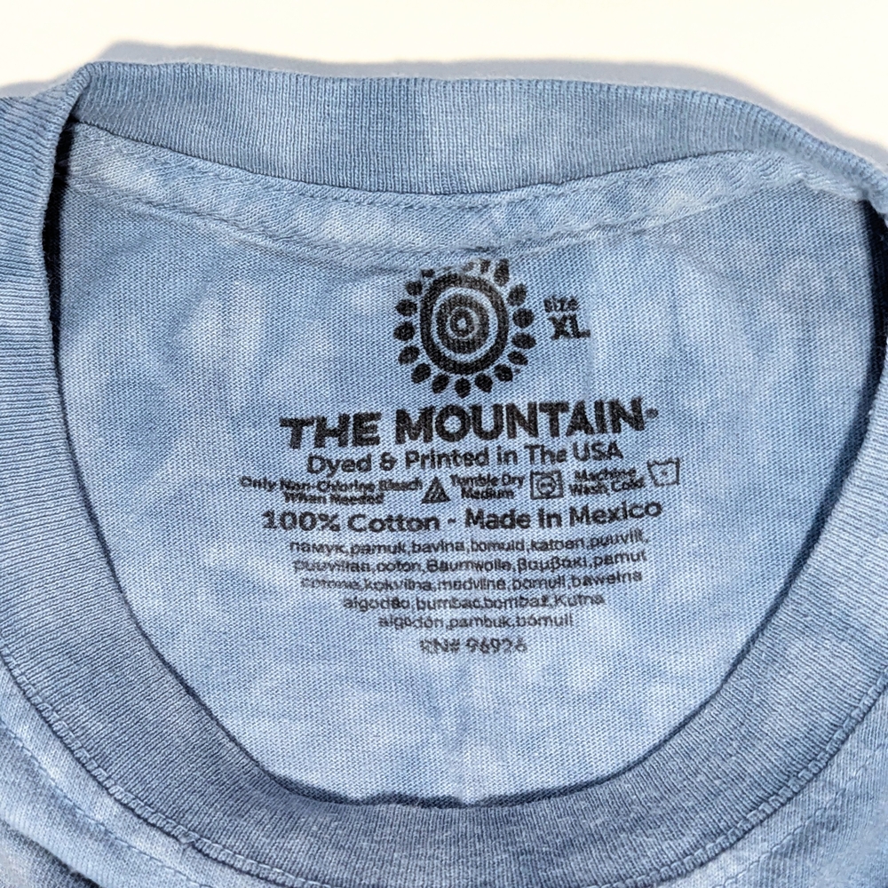 The Mountain Blue Graphic T-Shirt - Picture 6 of 8